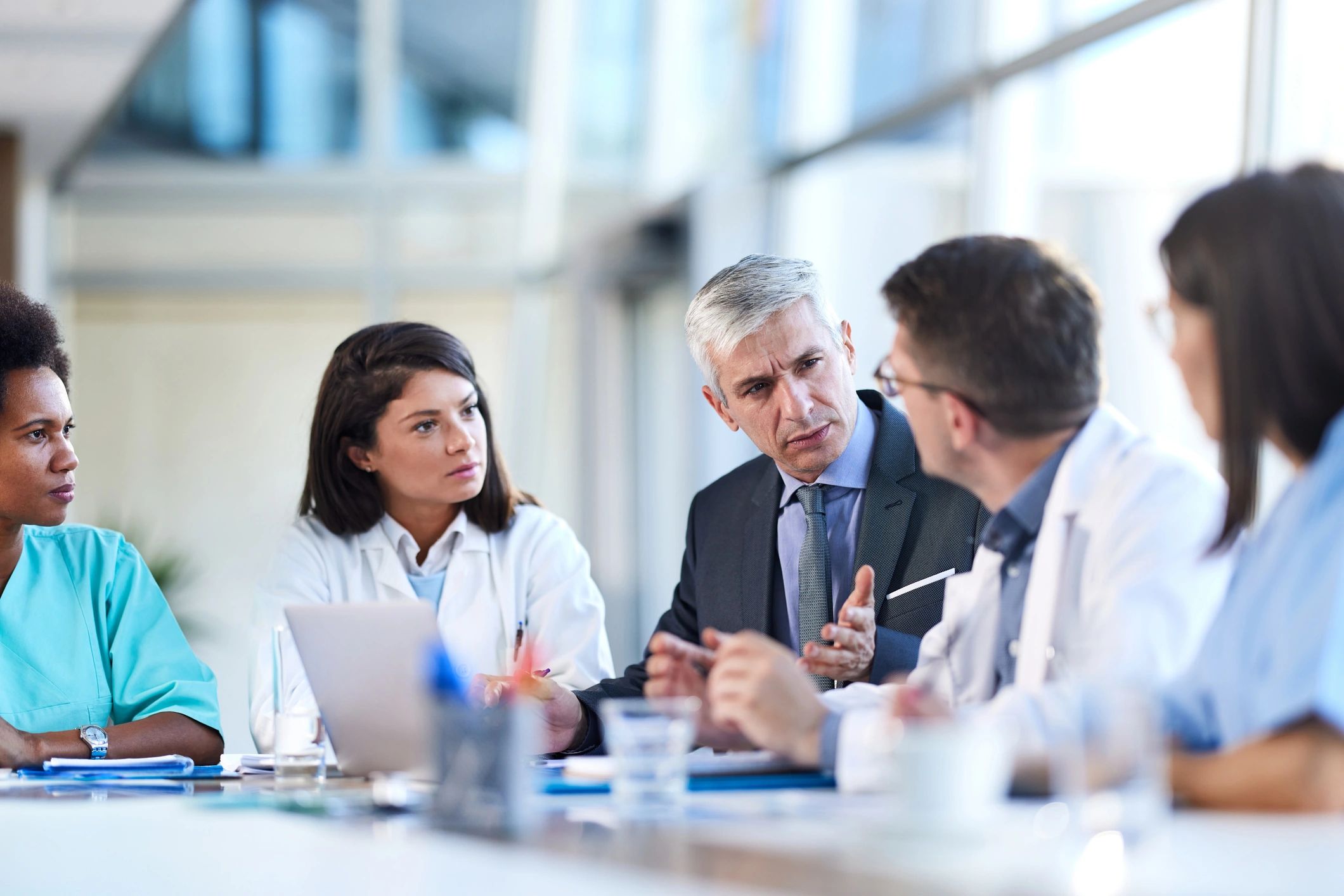 exclusive medical professionals meeting elegant